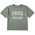 Women's Fried Chicken Arch Short Sleeve Crusher Boxy Tee product image 1