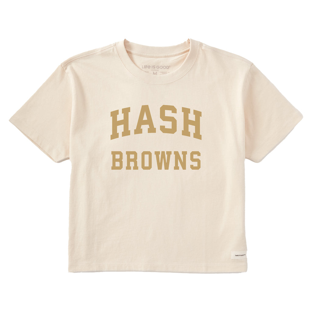 Women's Hash Browns Arch Short Sleeve Crusher Boxy Tee product image 1