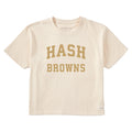 Women's Hash Browns Arch Short Sleeve Crusher Boxy Tee product image 1