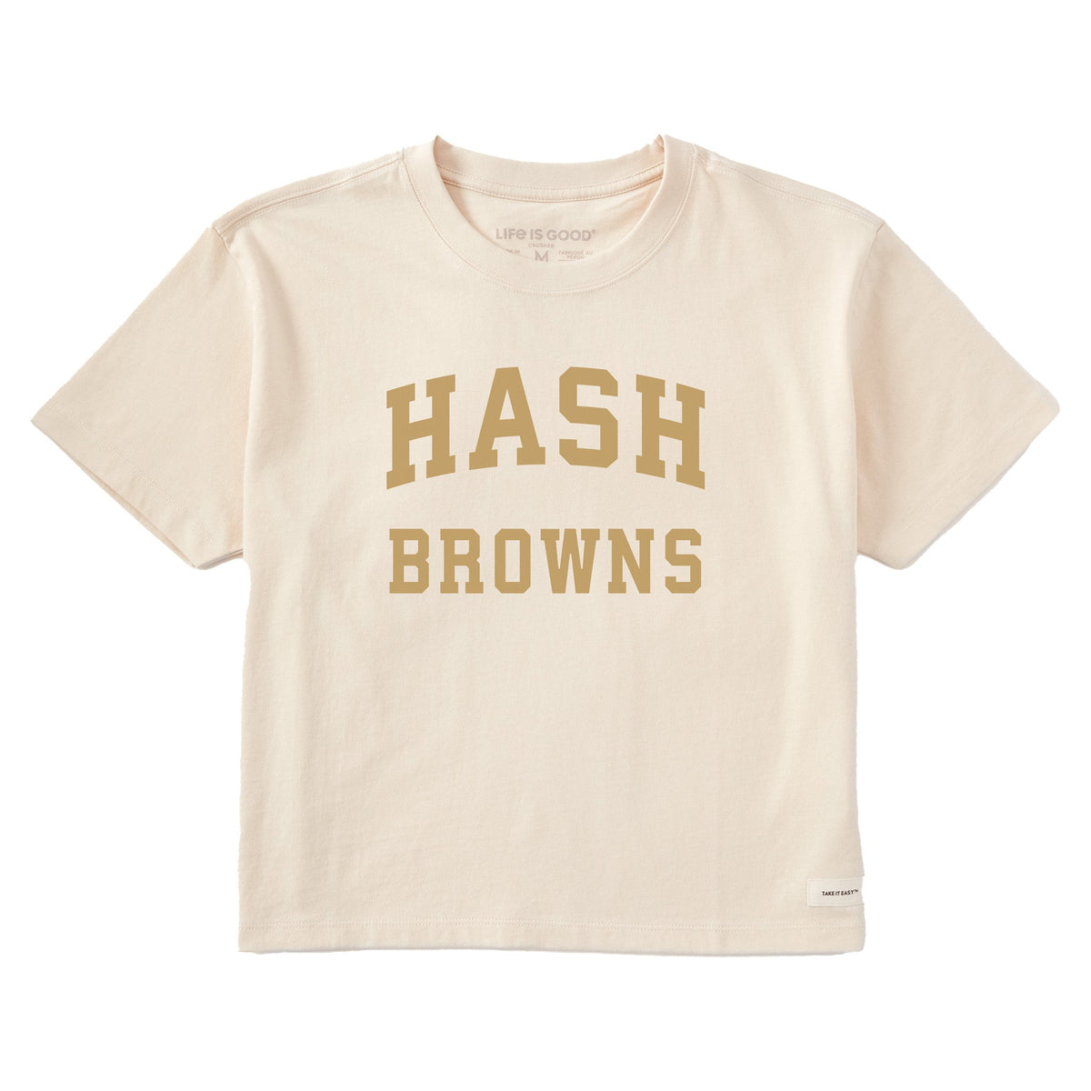 Women's Hash Browns Arch Short Sleeve Crusher Boxy Tee product image 1