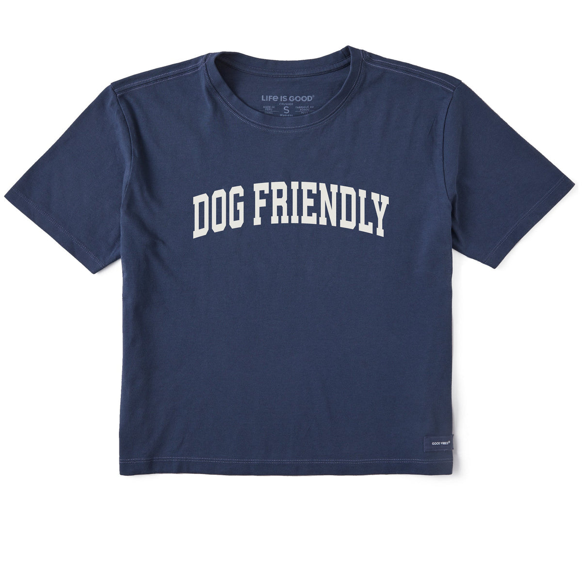 Women's Dog Friendly Arch Short Sleeve Crusher Boxy Tee product image 1