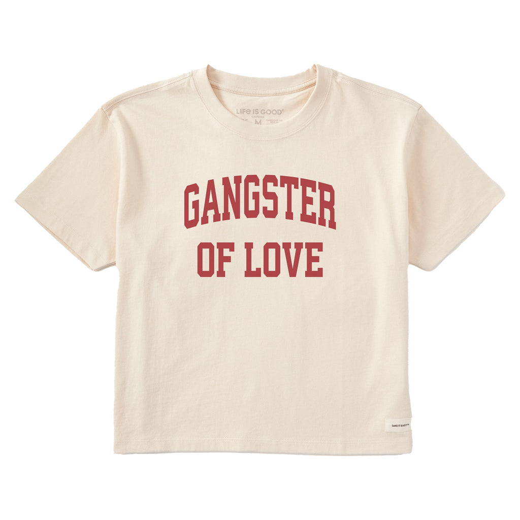 Women's Gangster of Love Arch Short Sleeve Crusher Boxy Tee product image 1