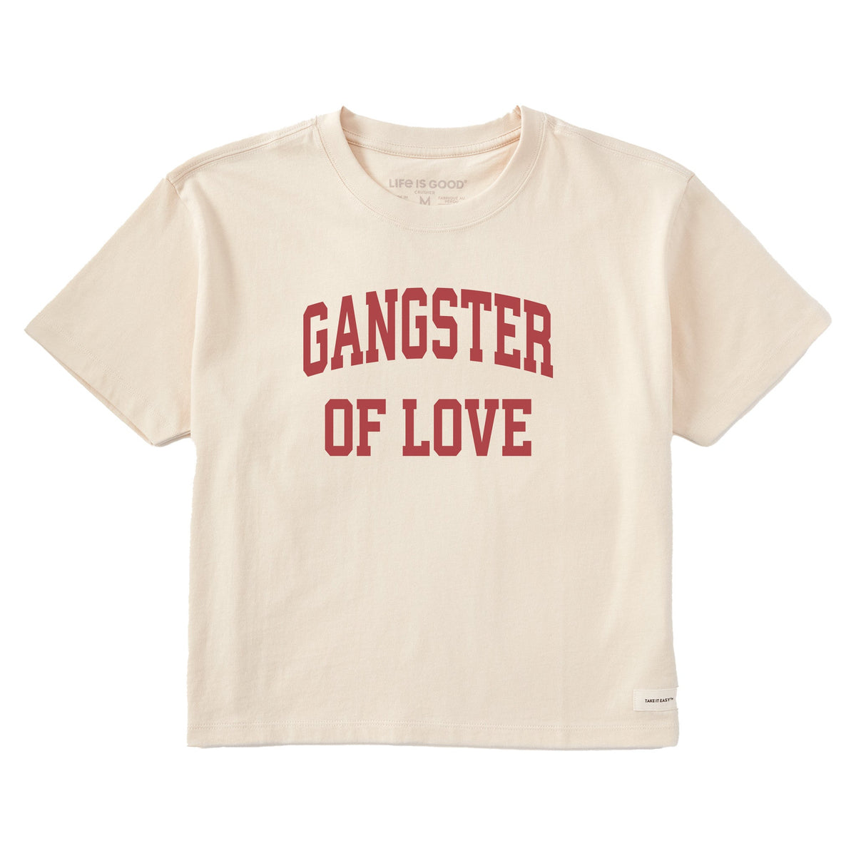 Women's Gangster of Love Arch Short Sleeve Crusher Boxy Tee product image 1