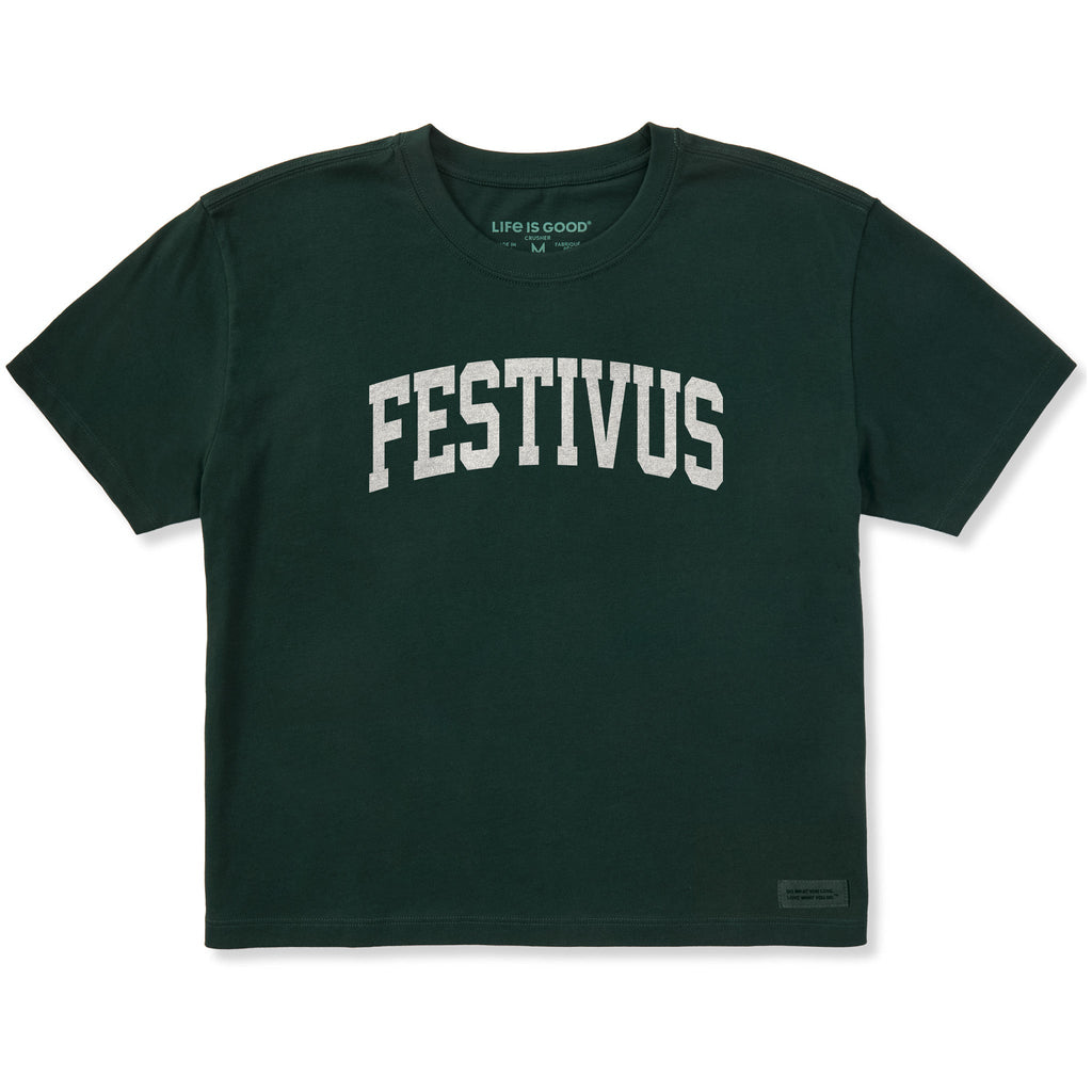Women's Festivus Arch Short Sleeve Crusher Boxy Tee product image 1