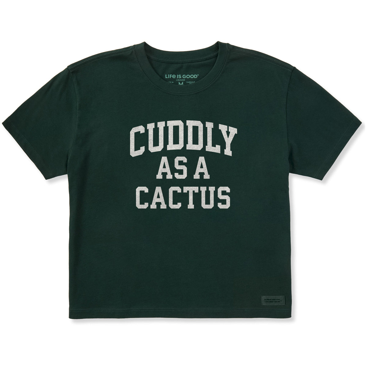 Women's Cuddly as a Cactus Arch Short Sleeve Crusher Boxy product image 1