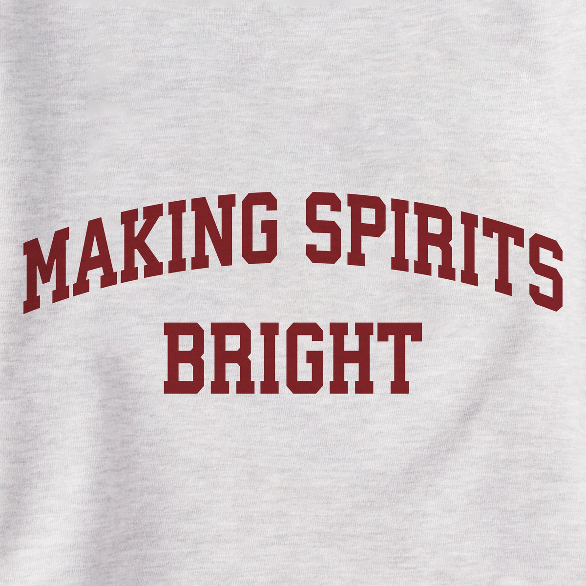 Men's Making Spirits Bright Arch Simply True Fleece Crew