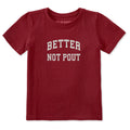 Toddler Better Not Pout Arch Short Sleeve Crusher Tee product image 1