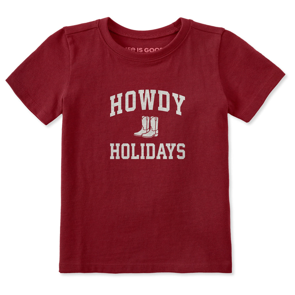 Toddler Howdy Holidays Arch Short Sleeve Crusher Tee product image 1