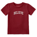 Toddler Believe Arch Short Sleeve Crusher Tee