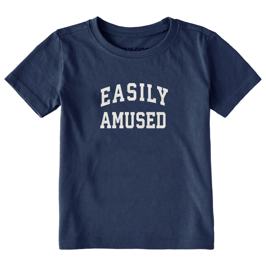 Toddler Easily Amused Arch Short Sleeve Crusher Tee product image 3
