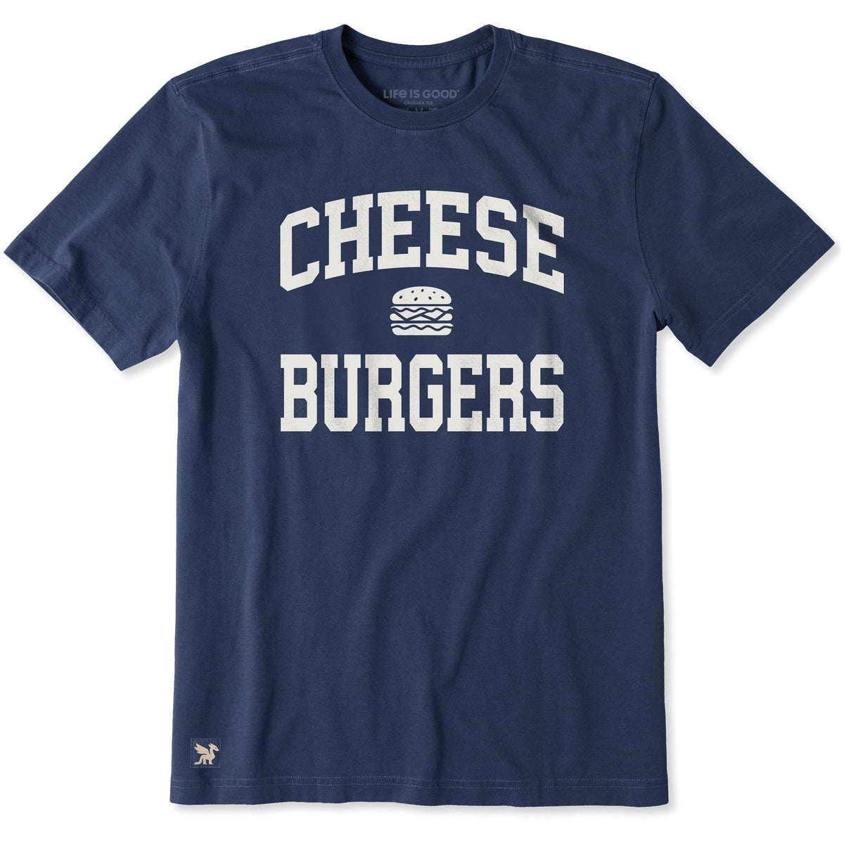 Men's Cheeseburgers Arch Short Sleeve Crusher Tee product image 1