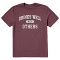 Men's Drinks Well with Others Arch Short Sleeve Crusher Tee product image 1