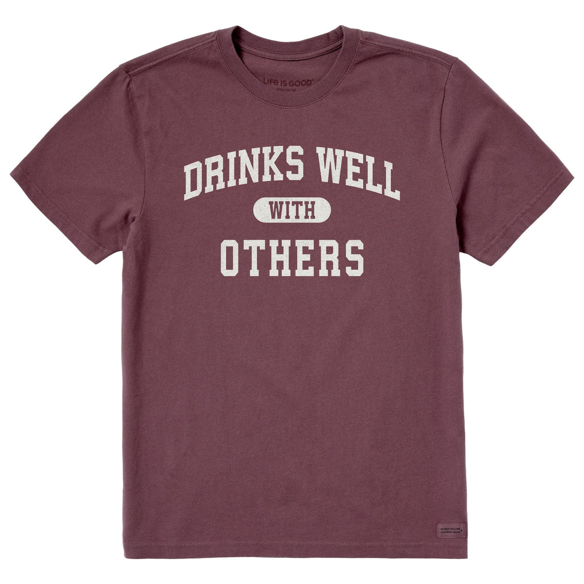 Men's Drinks Well with Others Arch Short Sleeve Crusher Tee product image 1