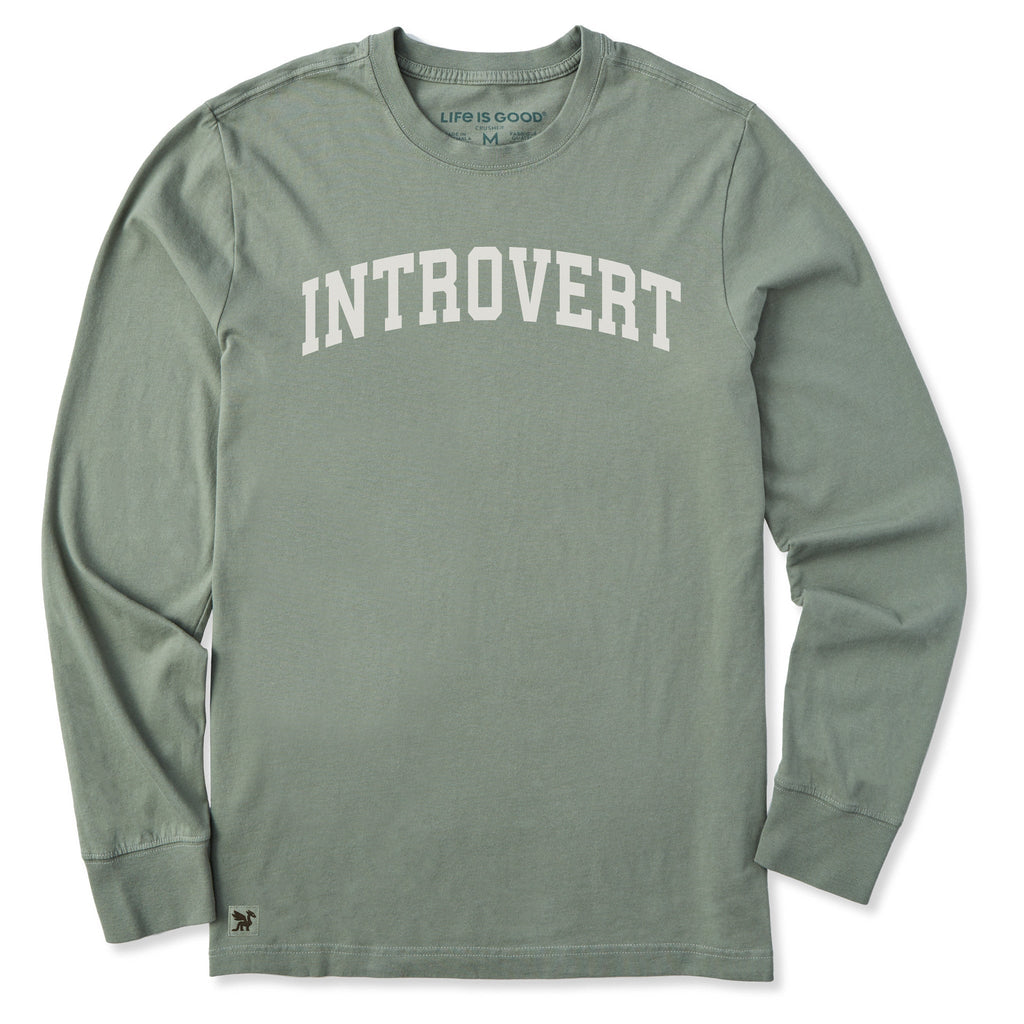 Men's Introvert Arch Long Sleeve Crusher Tee product image 1