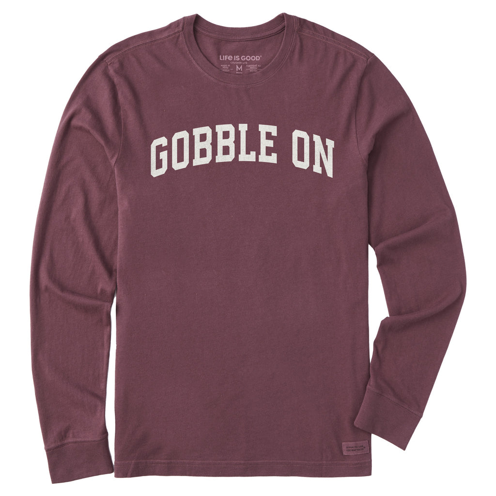 Men's Gobble On Arch Long Sleeve Crusher Tee product image 1