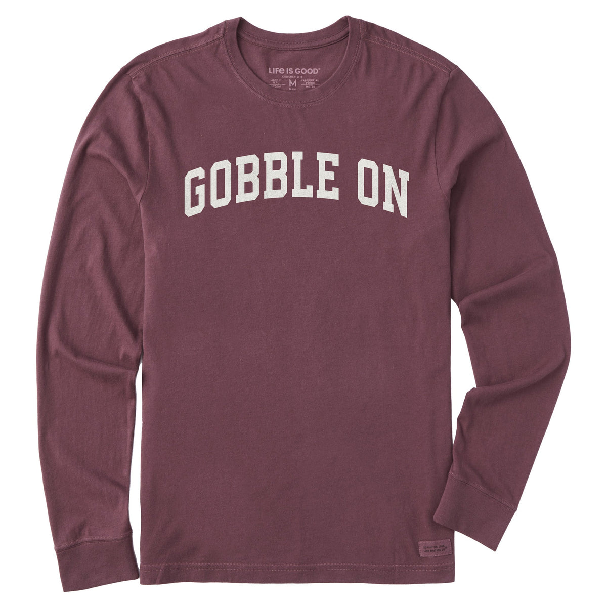 Men's Gobble On Arch Long Sleeve Crusher Tee product image 1