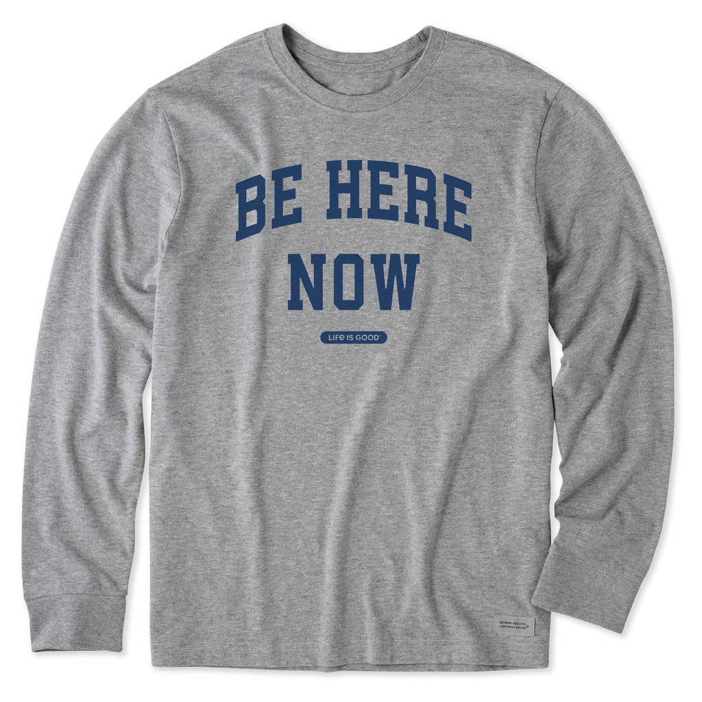 Men's Be Here Now Arch Long Sleeve Crusher Tee product image 1