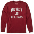 Men's Howdy Holidays Arch Long Sleeve Crusher Tee product image 1