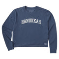 Women's Hanukkah Arch Long Sleeve Crusher Boxy Tee product image 1
