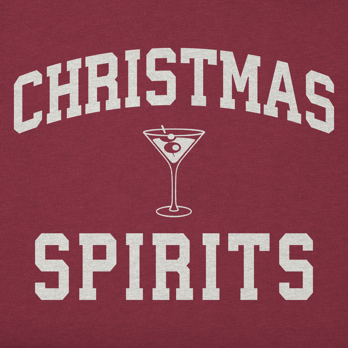 Women's Christmas Spirits Arch Simply True Fleece Crew
