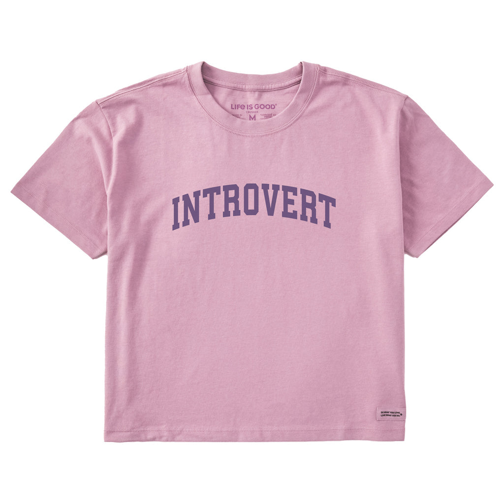 Women's Introvert Arch Short Sleeve Crusher Boxy Tee product image 1
