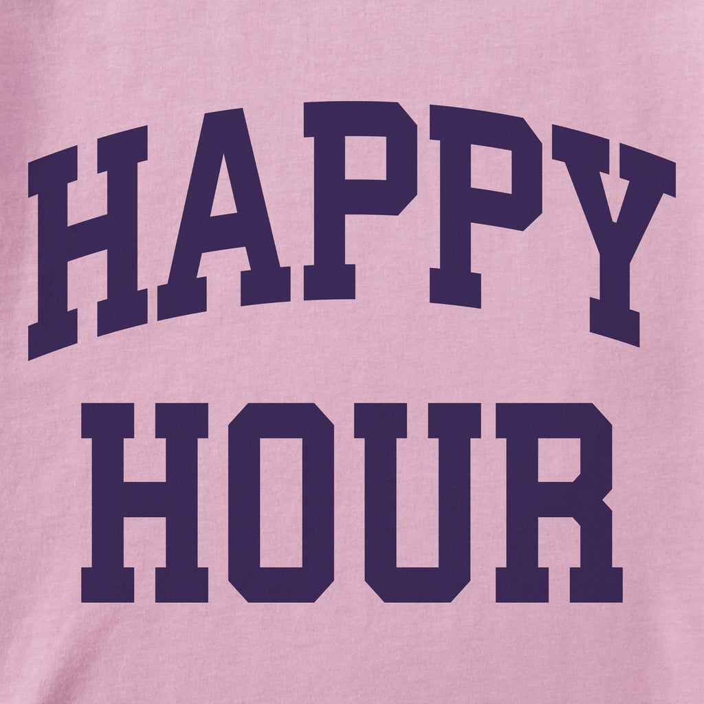 Women's Happy Hour Arch Short Sleeve Crusher Boxy Tee product image 2