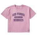 Women's God Forbid Arch Short Sleeve Crusher Boxy Tee product image 1