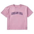 Women's Dream Big Arch Short Sleeve Crusher Boxy Tee product image 1