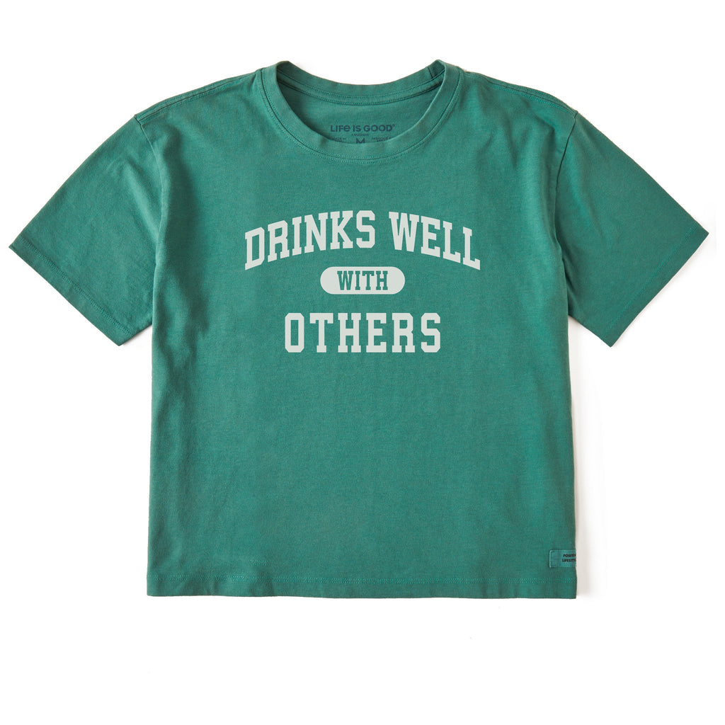 Women's Drinks Well with Others Arch Short Sleeve Crusher product image 1