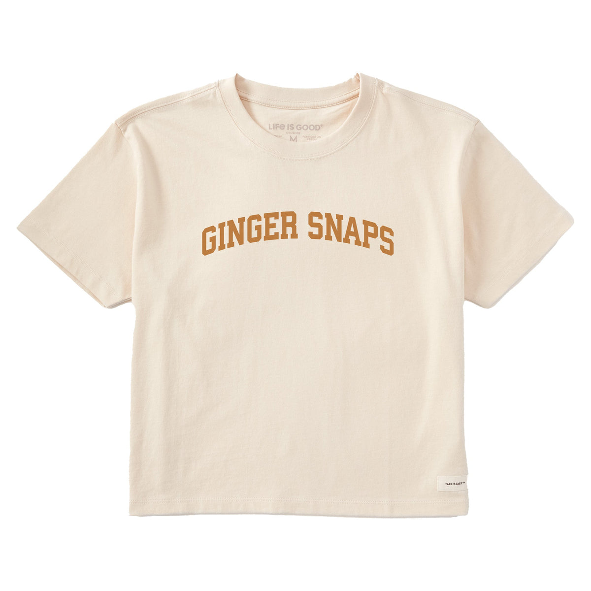Women's Ginger Snaps Arch Short Sleeve Crusher Boxy Tee product image 1