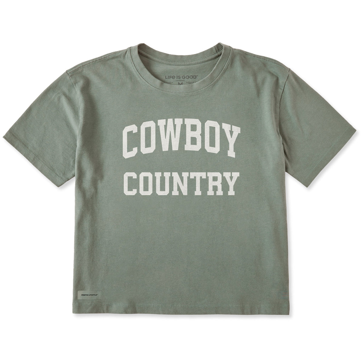 Women's Cowboy Country Arch Short Sleeve Crusher Boxy Tee product image 1
