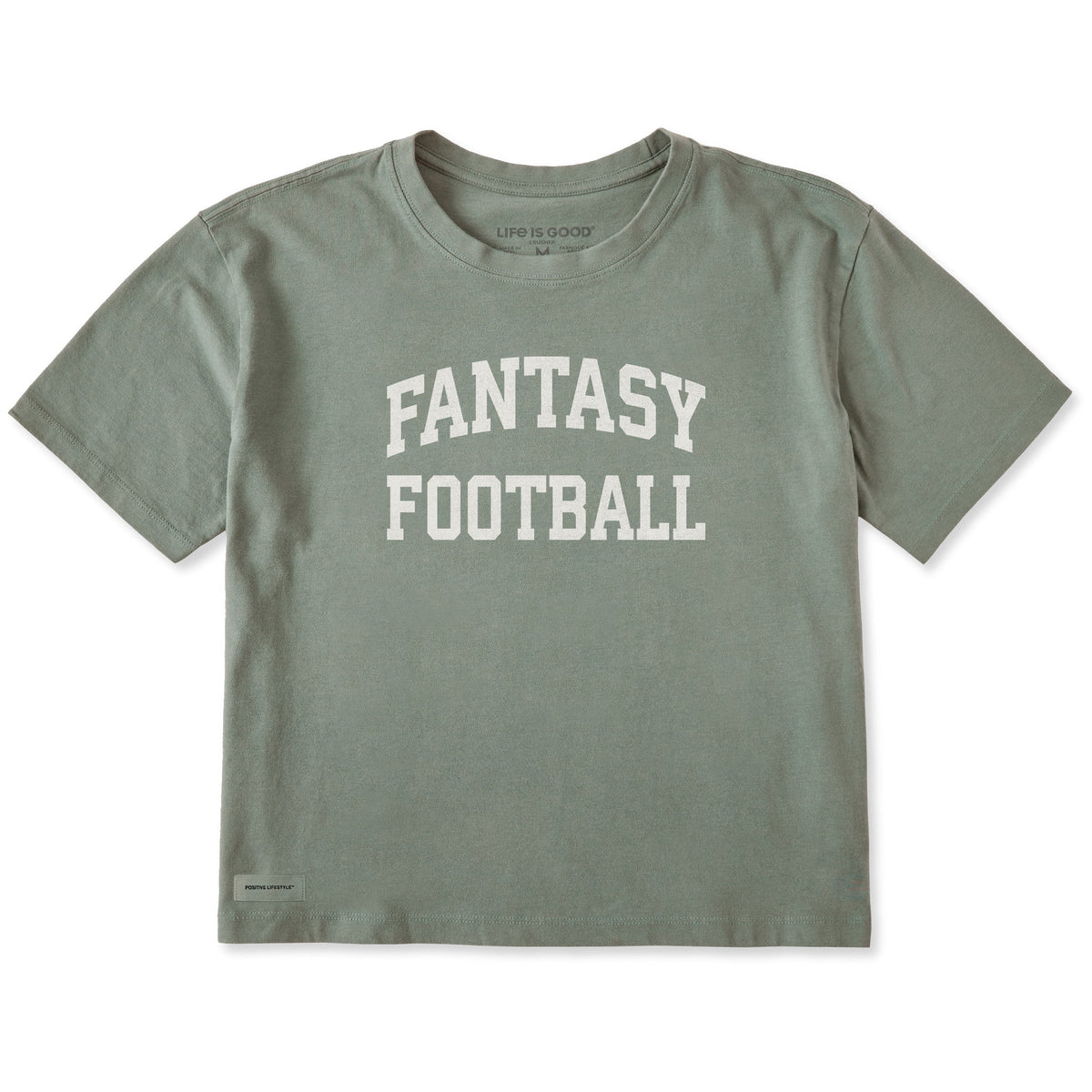 Women's Fantasy Football Arch Short Sleeve Crusher Boxy Tee product image 1