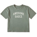 Women's Awesome Sauce Arch Short Sleeve Crusher Boxy Tee product image 1