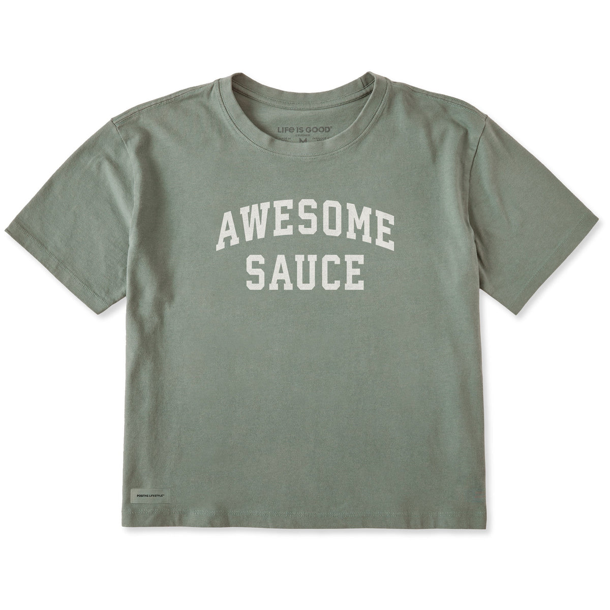 Women's Awesome Sauce Arch Short Sleeve Crusher Boxy Tee product image 1