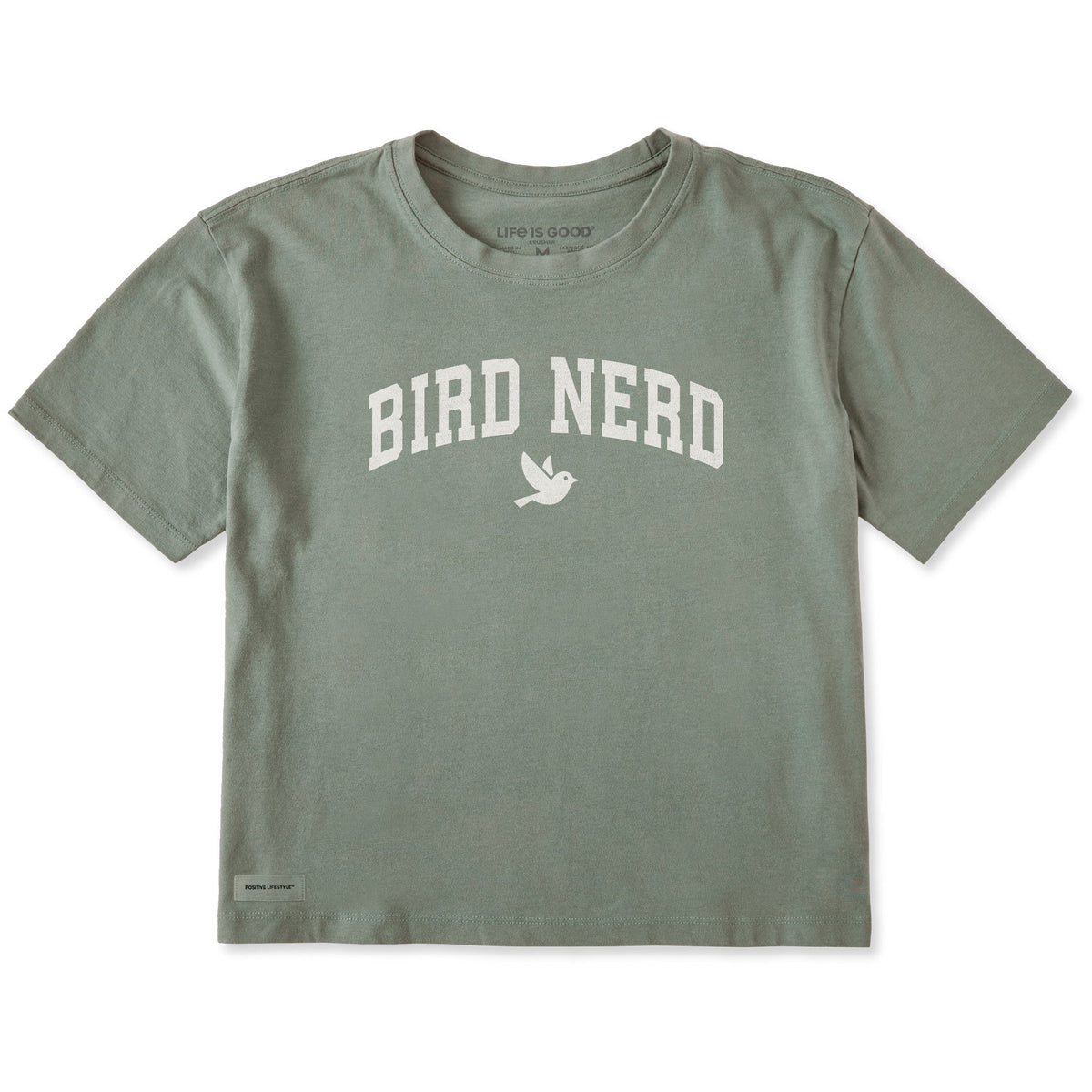 Women's Bird Nerd Arch Short Sleeve Crusher Boxy Tee product image 1