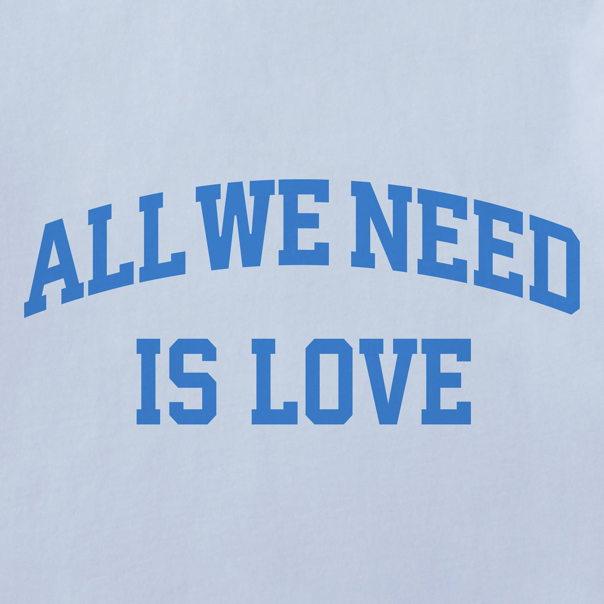 Women's All We Need is Love Arch Short Sleeve Crusher Boxy product image 2
