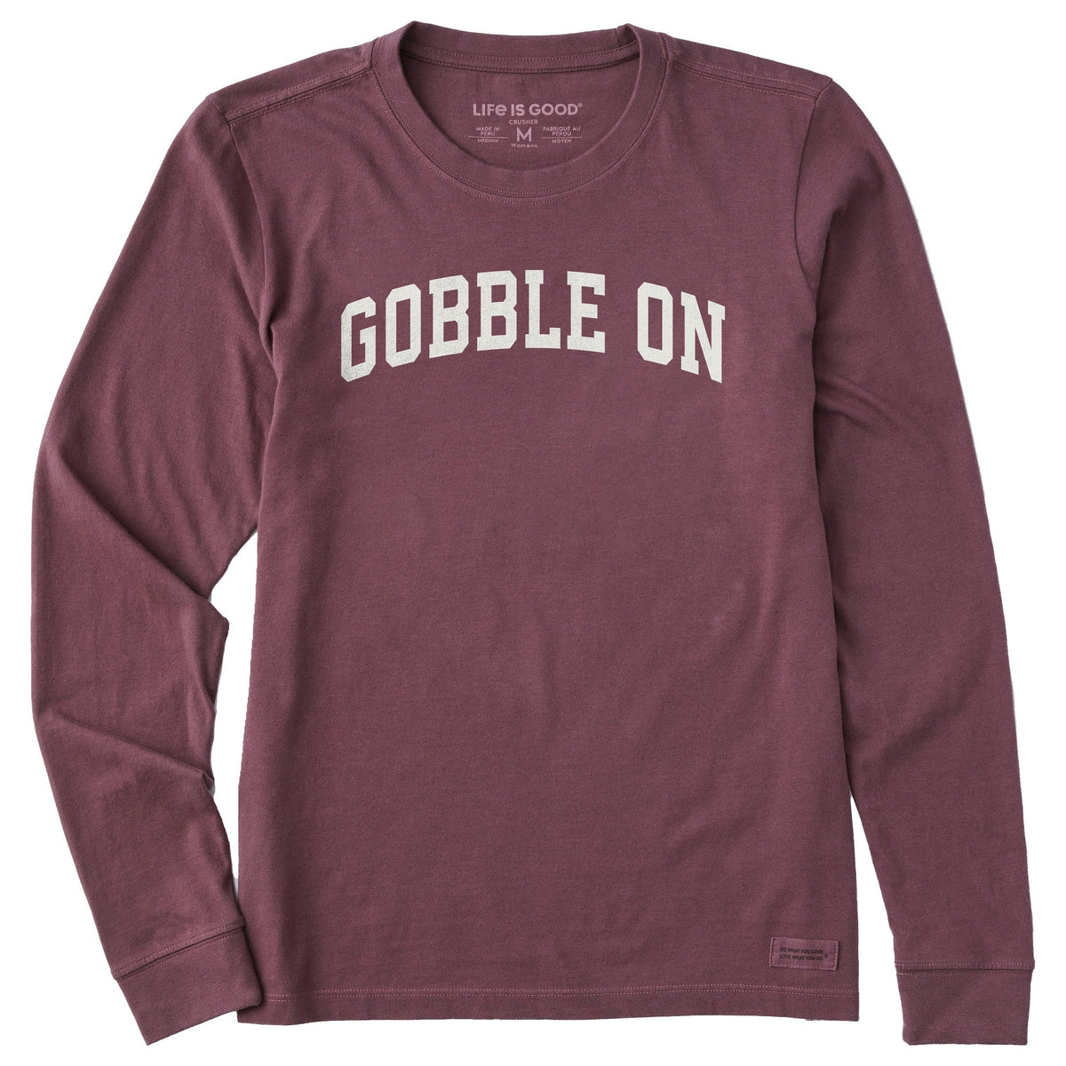 Women's Gobble On Arch Long Sleeve Crusher Tee product image 1