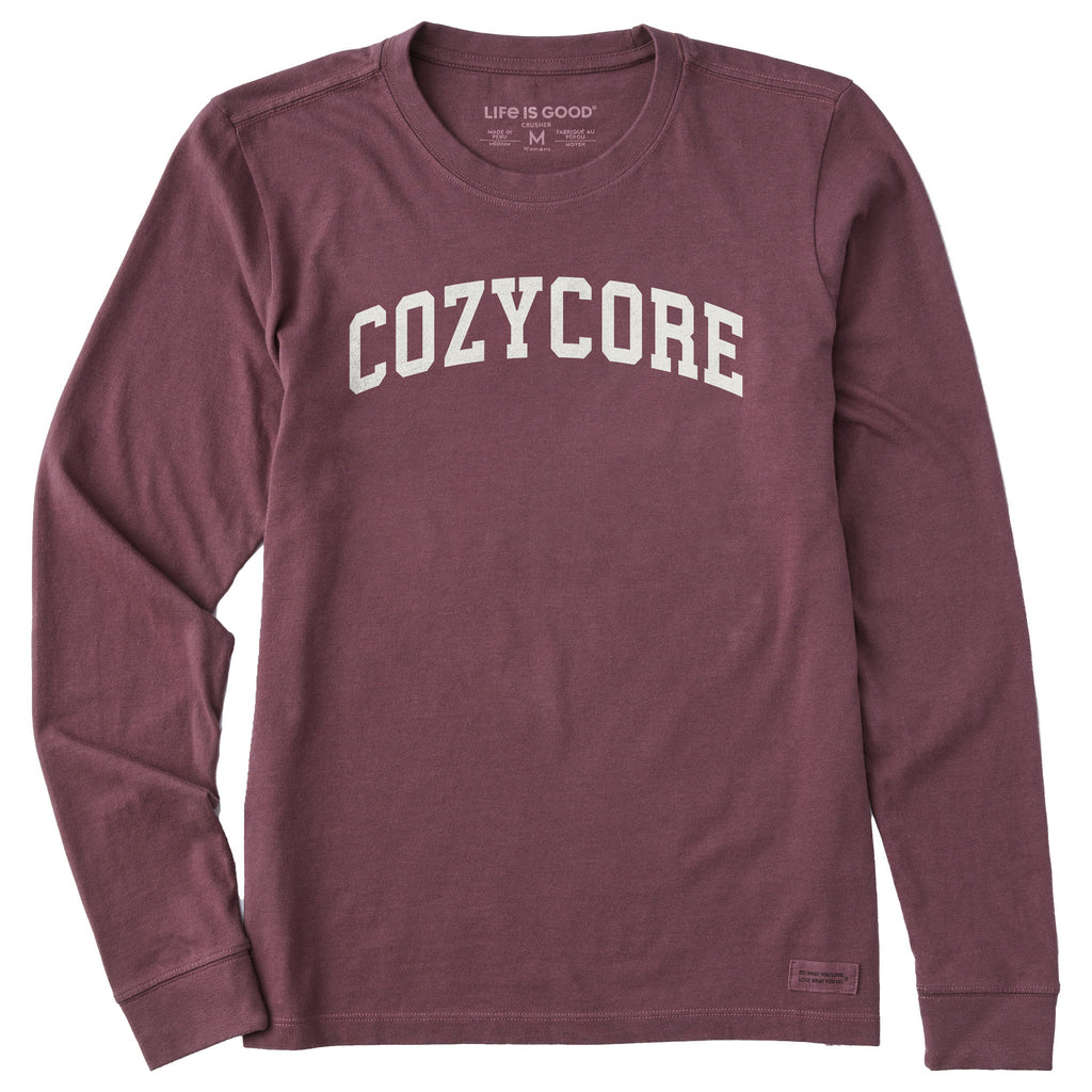 Women's Cozycore Arch Long Sleeve Crusher Tee product image 1