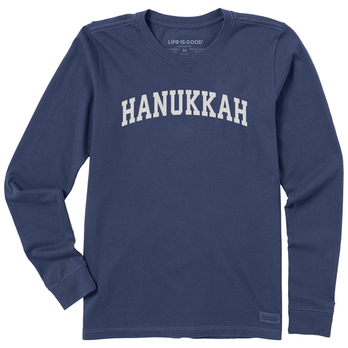 Women's Hanukkah Arch Long Sleeve Crusher Tee product image 1