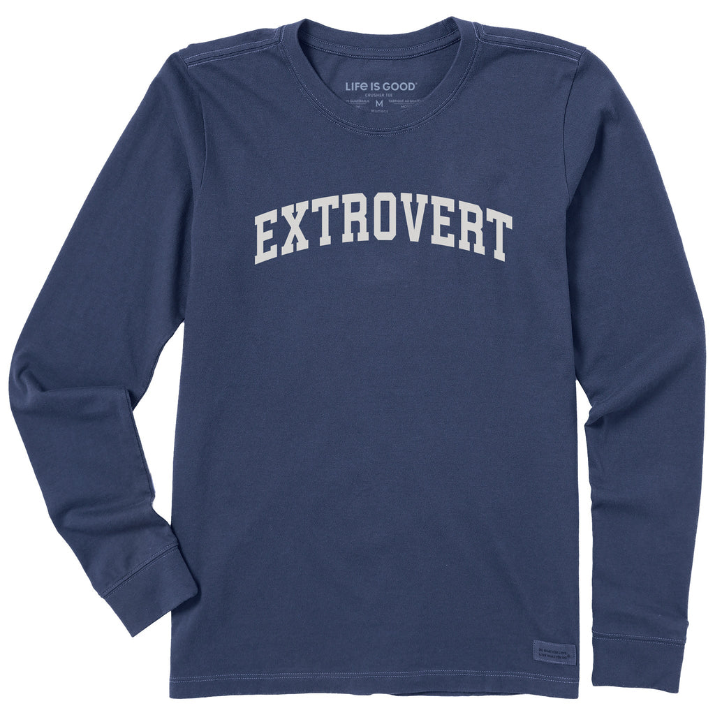 Women's Extrovert Arch Long Sleeve Crusher Tee product image 1