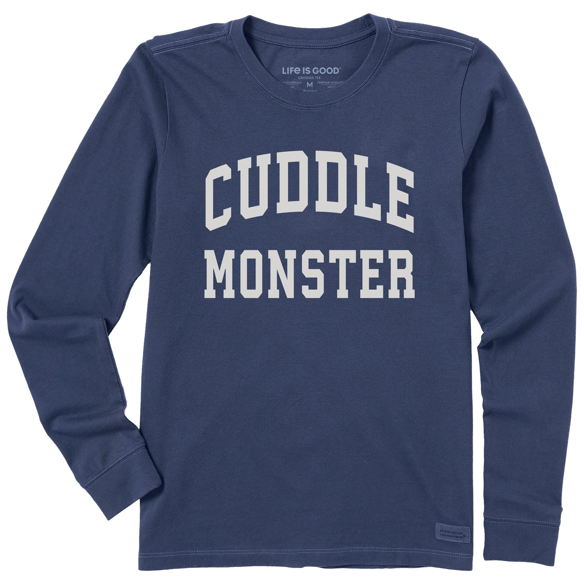 Women's Cuddle Monster Arch Long Sleeve Crusher Tee product image 1