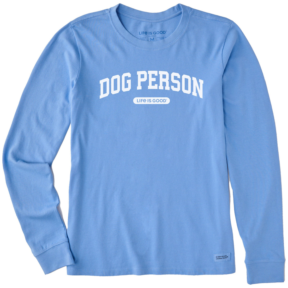 Women's Dog Person Arch Long Sleeve Crusher Tee product image 1