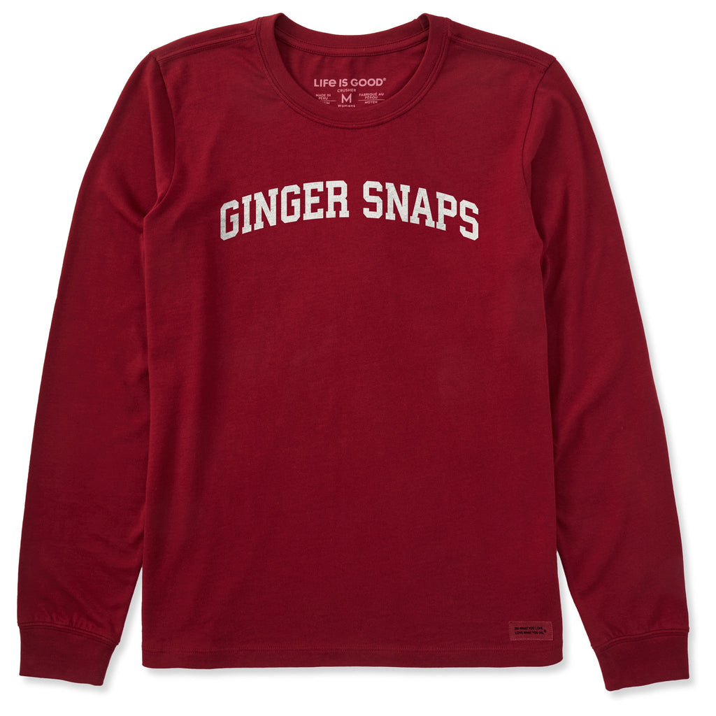 Women's Ginger Snaps Arch Long Sleeve Crusher Tee product image 1
