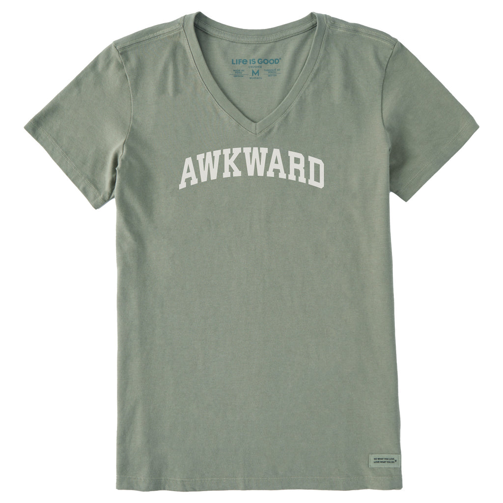 Women's Awkward Arch Short Sleeve Crusher Vee product image 1