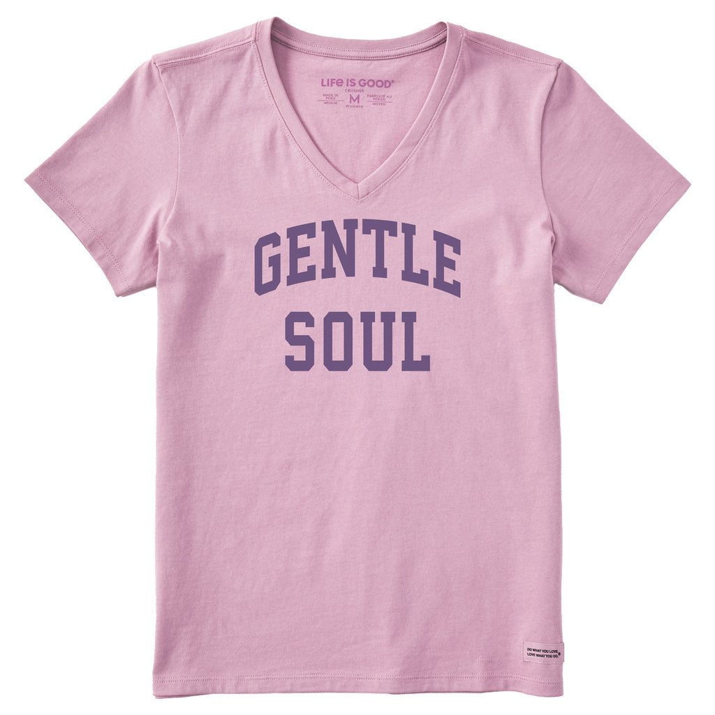 Women's Gentle Soul Arch Short Sleeve Crusher Vee product image 1