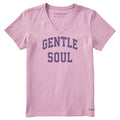 Women's Gentle Soul Arch Short Sleeve Crusher Vee product image 1