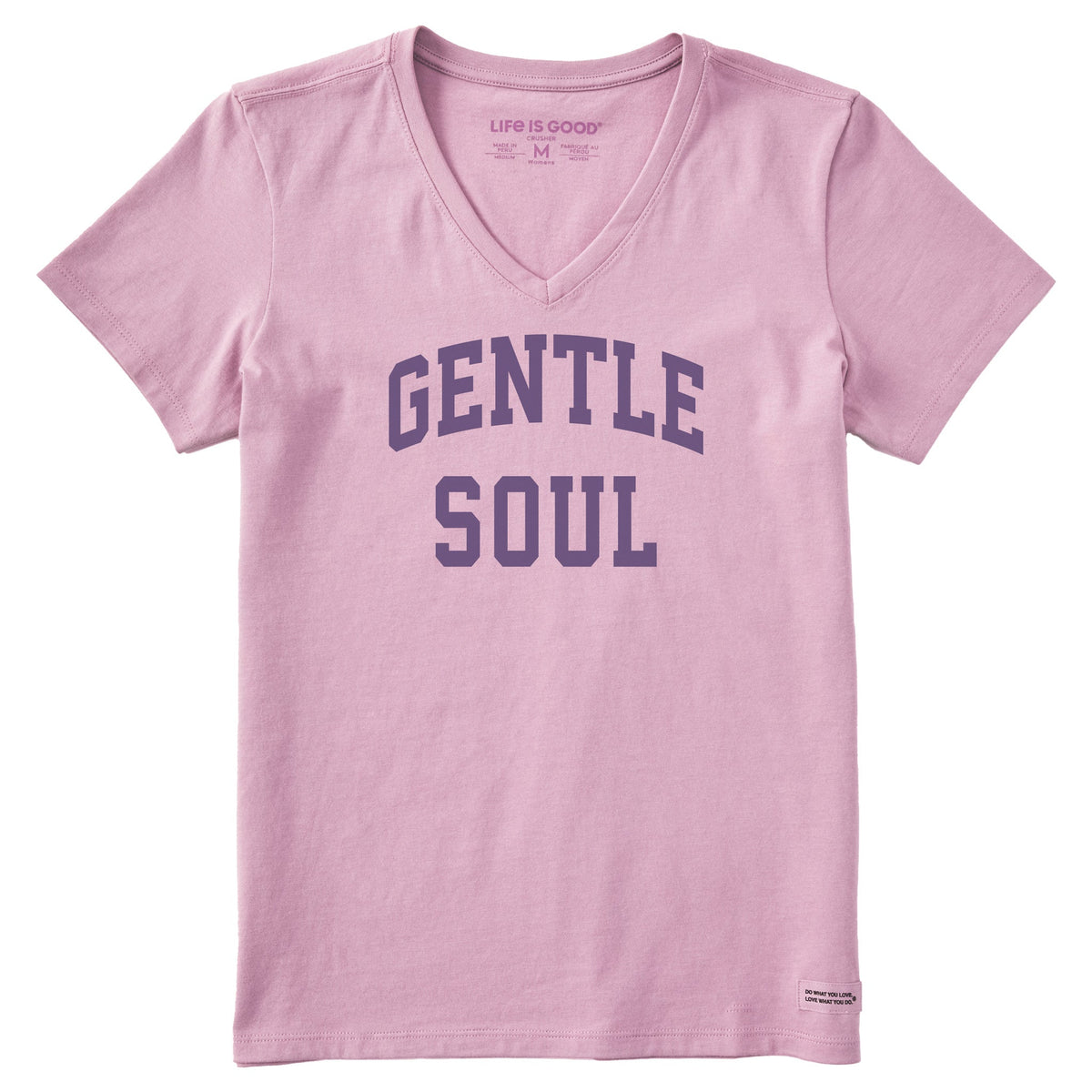 Women's Gentle Soul Arch Short Sleeve Crusher Vee product image 1