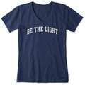 Women's Be the Light Arch Short Sleeve Crusher Vee product image 1
