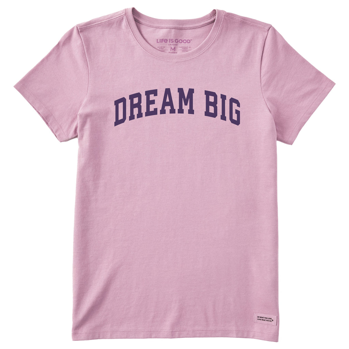 Women's Dream Big Arch Short Sleeve Crusher Tee product image 1