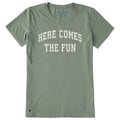 Women's Here Comes the Fun Arch Short Sleeve Crusher Tee product image 1
